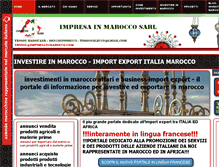 Tablet Screenshot of impresainmarocco.com
